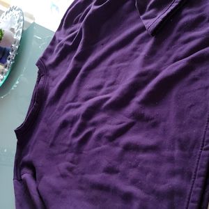 Purple heat gear top. Med.